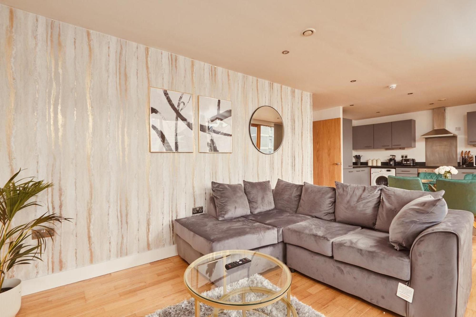 Central Leeds Dock Apt, Free Secure Parking! 2 Bed Eksteriør bilde