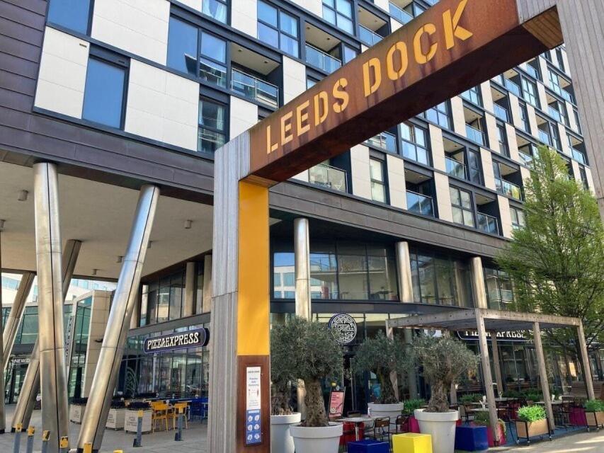 Central Leeds Dock Apt, Free Secure Parking! 2 Bed Eksteriør bilde
