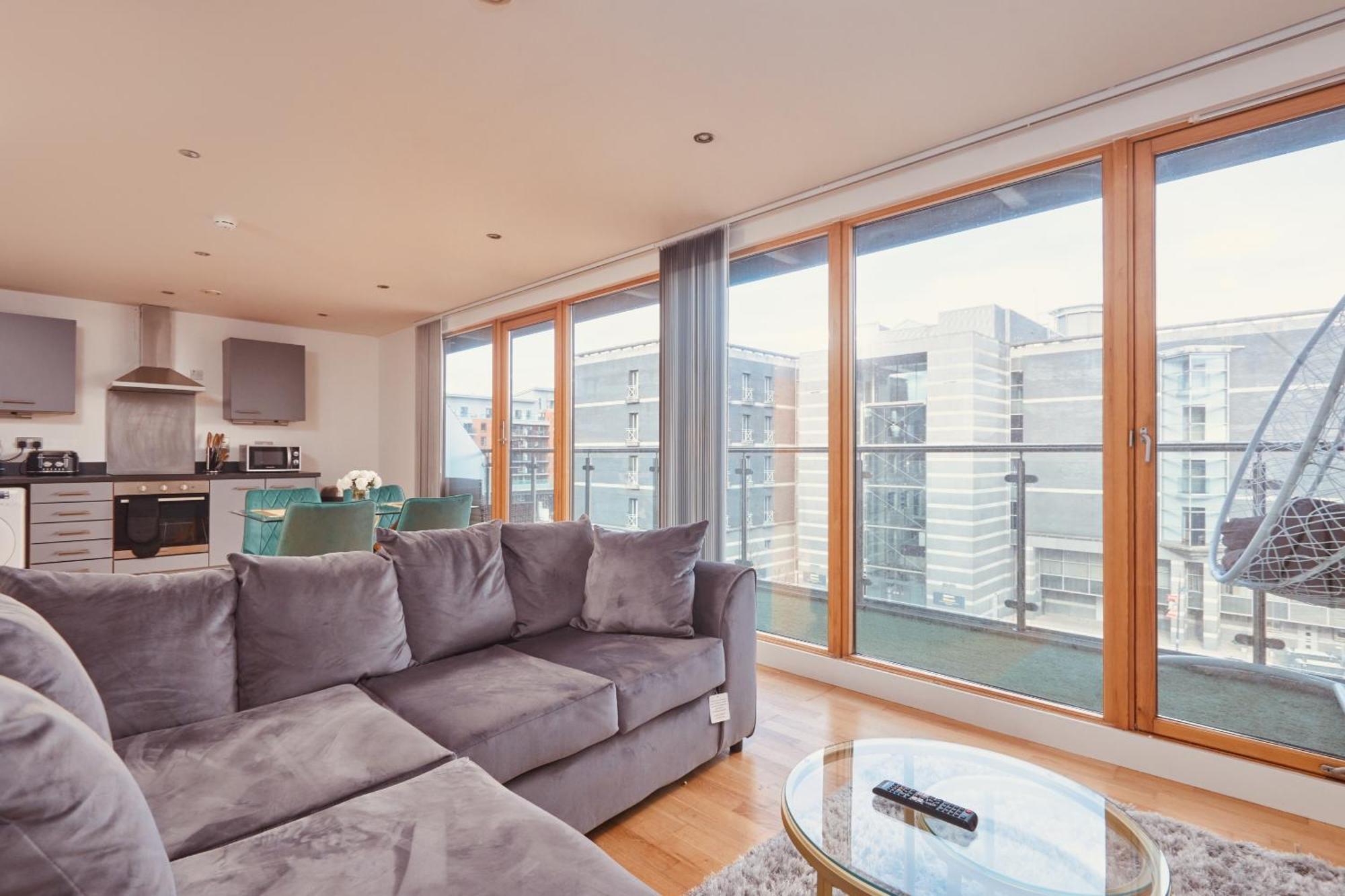 Central Leeds Dock Apt, Free Secure Parking! 2 Bed Eksteriør bilde